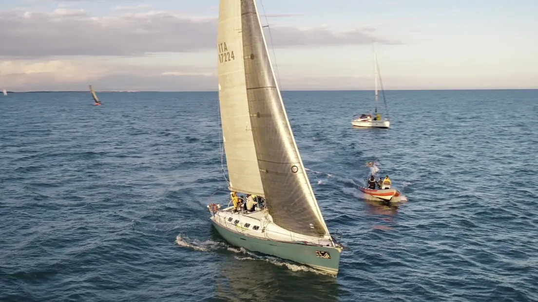 Princesse ITA 17224 in navigazione sull'Adriatico durante un day charter